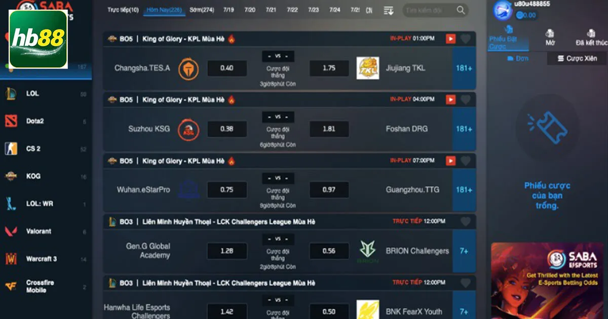 Bóng Đá SABA - Sảnh Game Hấp Dẫn Cho Bet Thủ Đam Mê Cá Độ 4 Hướng dẫn tham gia bóng đá SABA