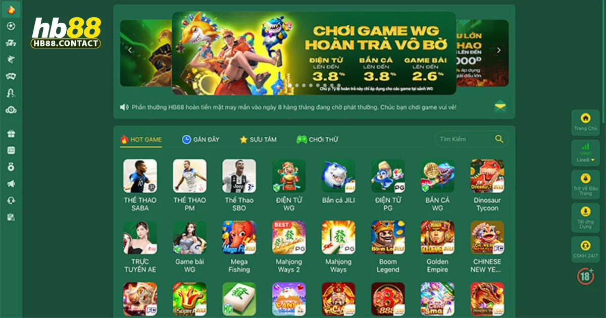 Hb88 - Trang Chủ Nhà Cái HB88.com Uy Tín Tặng 100k 27 Game bài và slot game